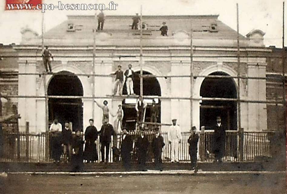 Lure - La Gare en construction